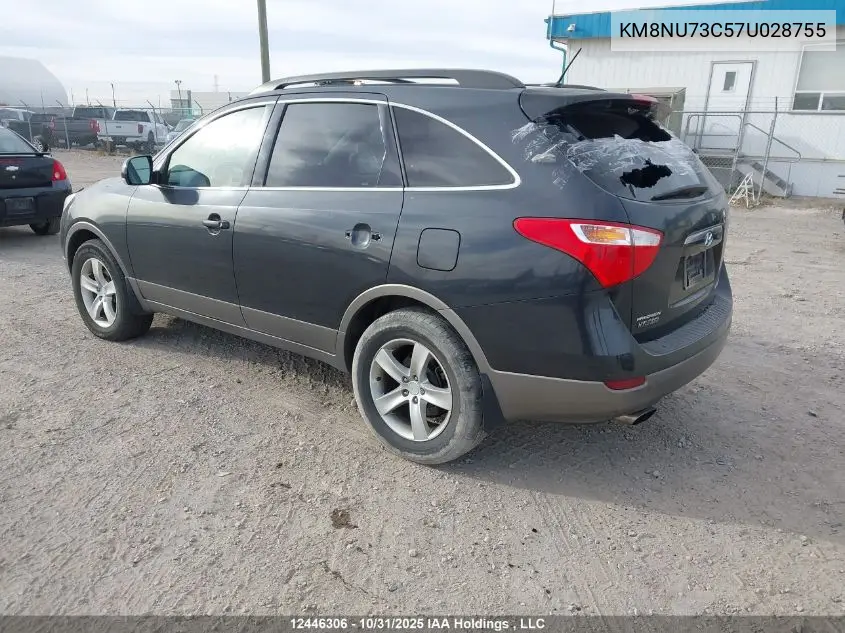 KM8NU73C57U028755 2007 Hyundai Veracruz Gls/Se/Limited