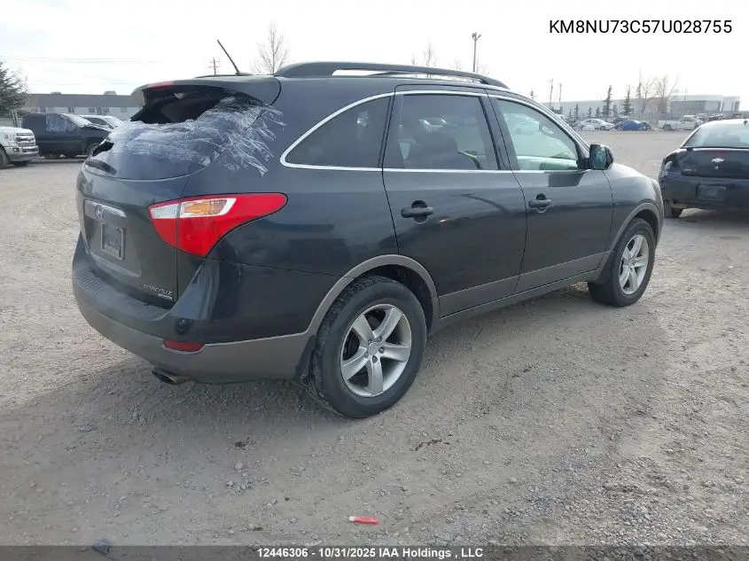 KM8NU73C57U028755 2007 Hyundai Veracruz Gls/Se/Limited