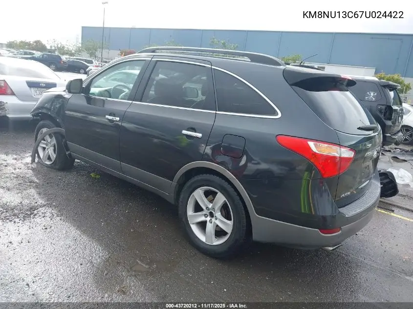 KM8NU13C67U024422 2007 Hyundai Veracruz Gls/Limited/Se