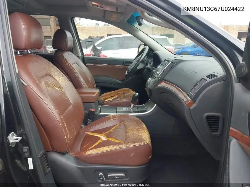 KM8NU13C67U024422 2007 Hyundai Veracruz Gls/Limited/Se