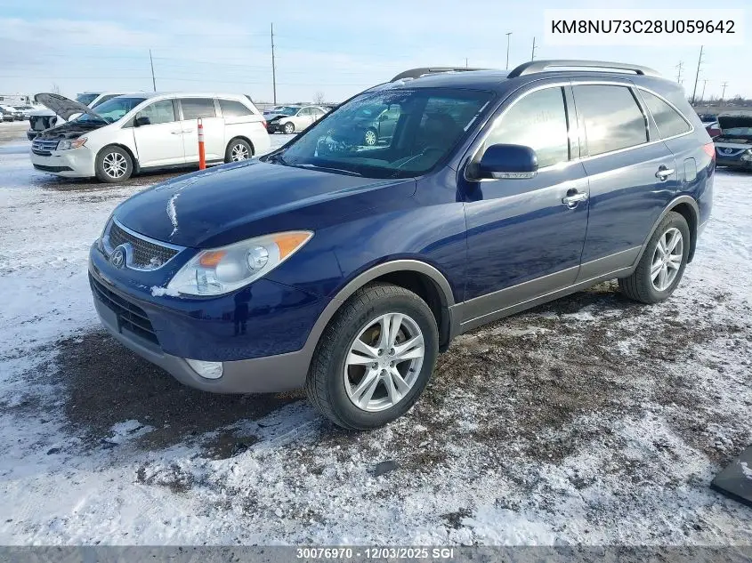 KM8NU73C28U059642 2008 Hyundai Veracruz Gls/Se/Limited