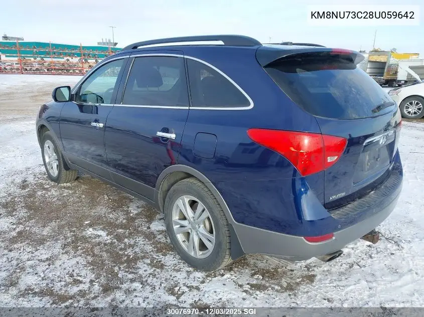 KM8NU73C28U059642 2008 Hyundai Veracruz Gls/Se/Limited