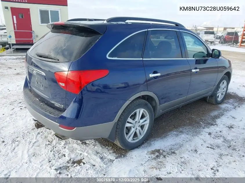 KM8NU73C28U059642 2008 Hyundai Veracruz Gls/Se/Limited