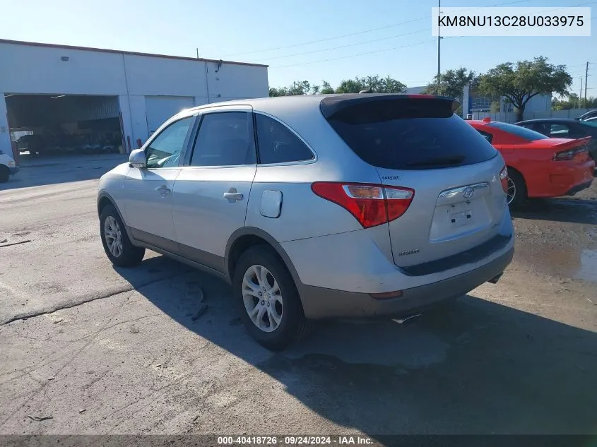 KM8NU13C28U033975 2008 Hyundai Veracruz Gls/Limited/Se