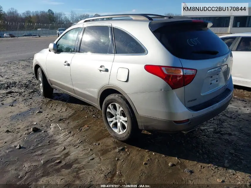 KM8NUDCC2BU170844 2011 Hyundai Veracruz Gls
