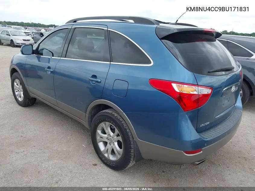 2011 Hyundai Veracruz Gls VIN: KM8NU4CC9BU171831 Lot: 45291583