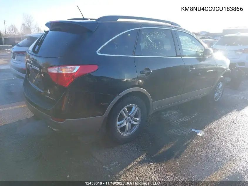 KM8NU4CC9CU183866 2012 Hyundai Veracruz Gls/Limited