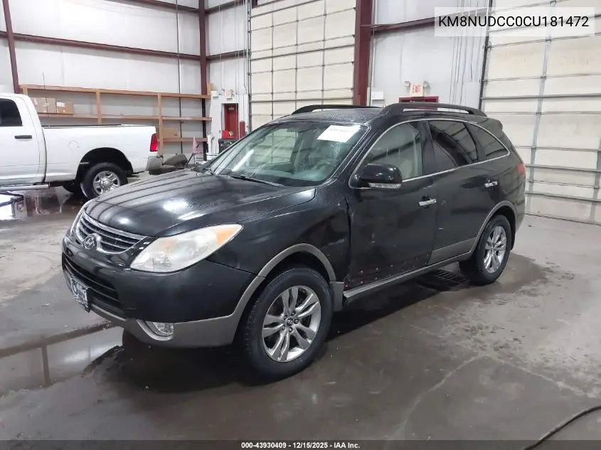KM8NUDCC0CU181472 2012 Hyundai Veracruz Limited