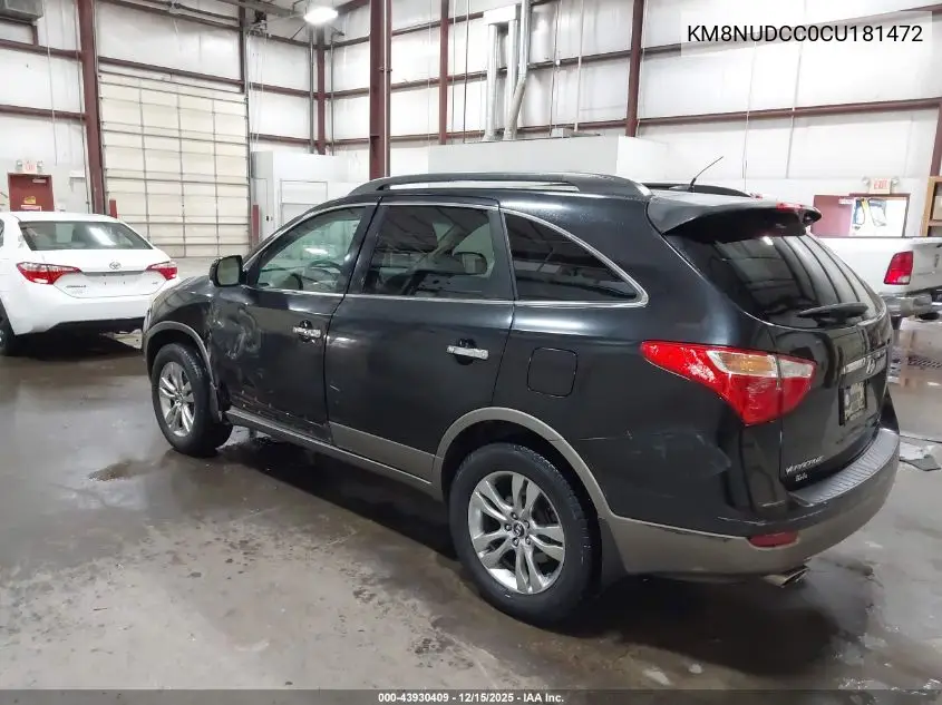 KM8NUDCC0CU181472 2012 Hyundai Veracruz Limited