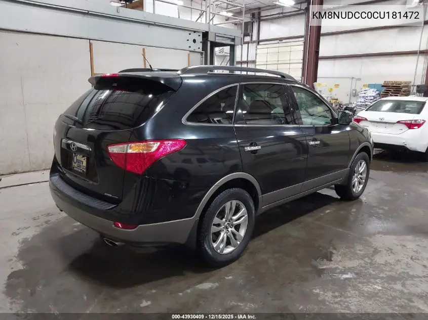 KM8NUDCC0CU181472 2012 Hyundai Veracruz Limited