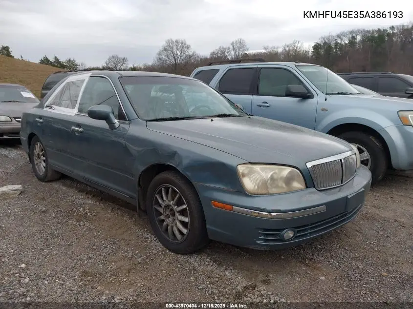 KMHFU45E35A386193 2005 Hyundai Xg350 L