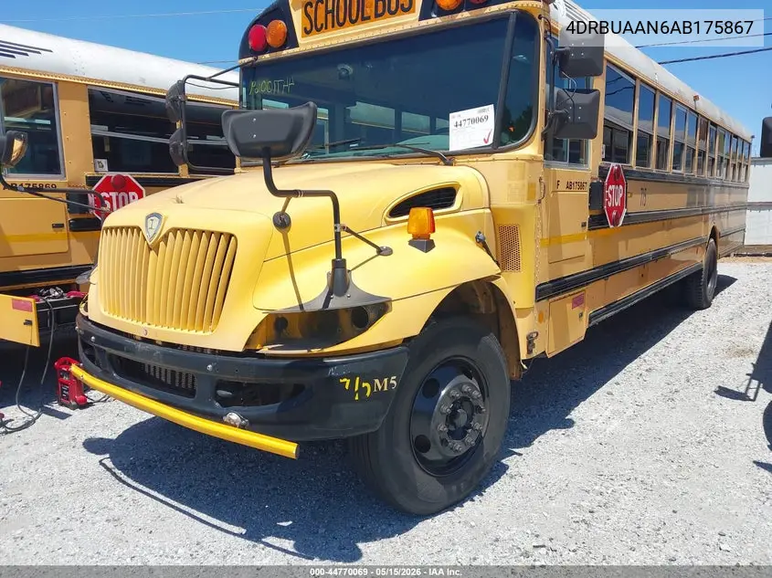 2010 Ic Corporation 3000 Ce VIN: 4DRBUAAN6AB175867 Lot: 44770069