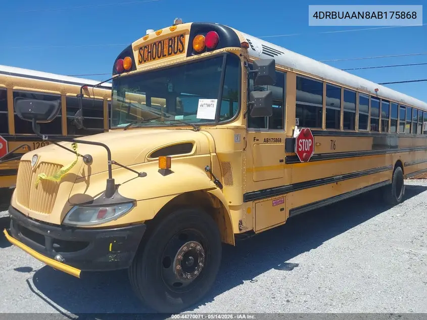 2010 Ic Corporation 3000 Ce VIN: 4DRBUAAN8AB175868 Lot: 44770071
