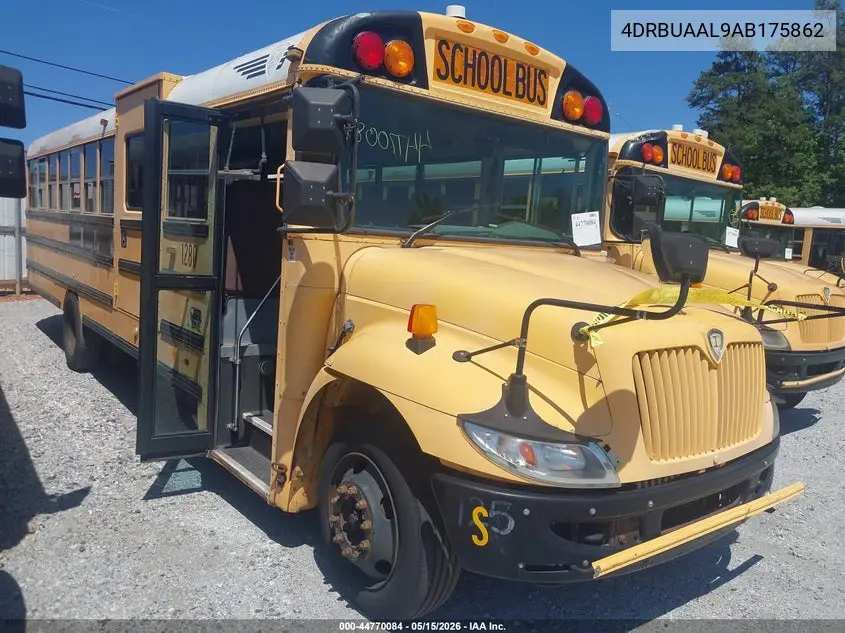 2010 Ic Corporation 3000 Ce VIN: 4DRBUAAL9AB175862 Lot: 44770084