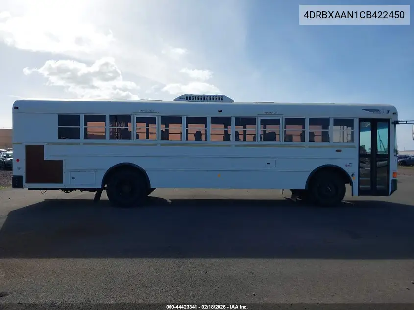 2012 Ic Corporation 3000 Series VIN: 4DRBXAAN1CB422450 Lot: 44423341