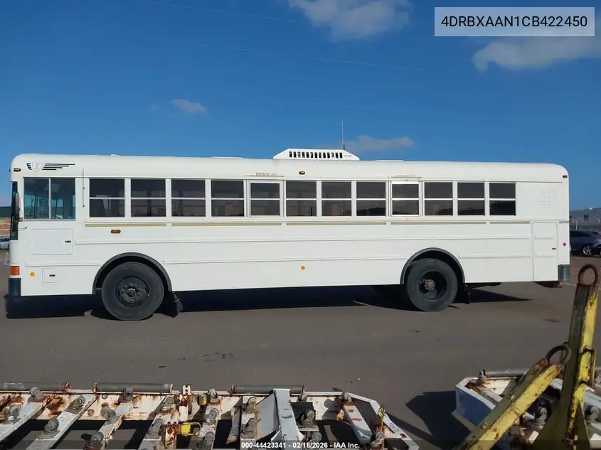 2012 Ic Corporation 3000 Series VIN: 4DRBXAAN1CB422450 Lot: 44423341
