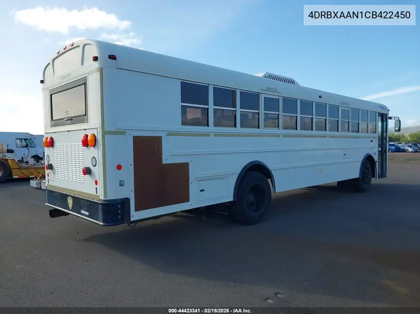 2012 Ic Corporation 3000 Series VIN: 4DRBXAAN1CB422450 Lot: 44423341
