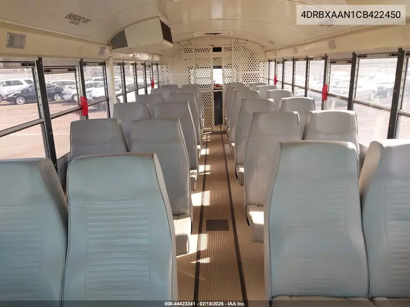 2012 Ic Corporation 3000 Series VIN: 4DRBXAAN1CB422450 Lot: 44423341