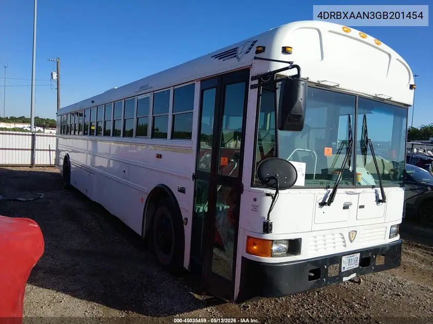 2016 Ic Corporation 3000 Re VIN: 4DRBXAAN3GB201454 Lot: 45035459