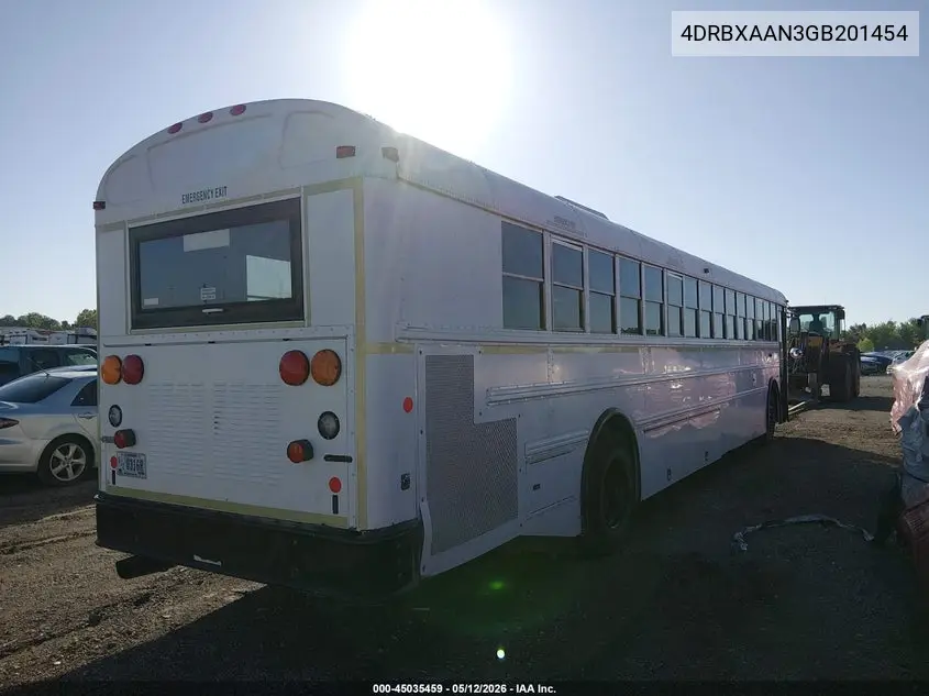 2016 Ic Corporation 3000 Re VIN: 4DRBXAAN3GB201454 Lot: 45035459