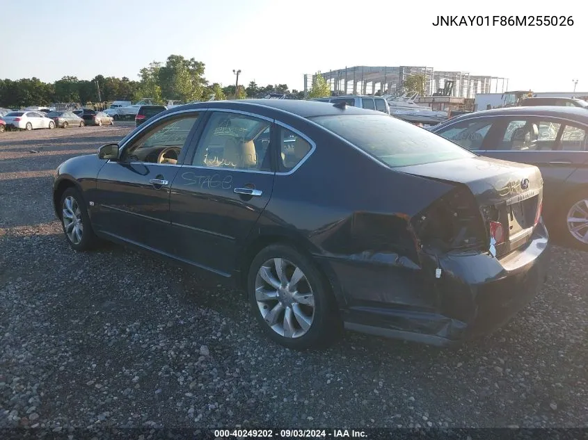 JNKAY01F86M255026 2006 Infiniti M35X