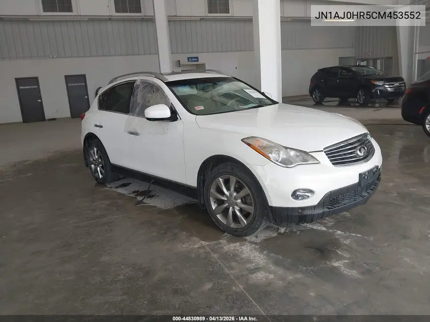 2012 Infiniti Ex35 Journey VIN: JN1AJ0HR5CM453552 Lot: 44830989