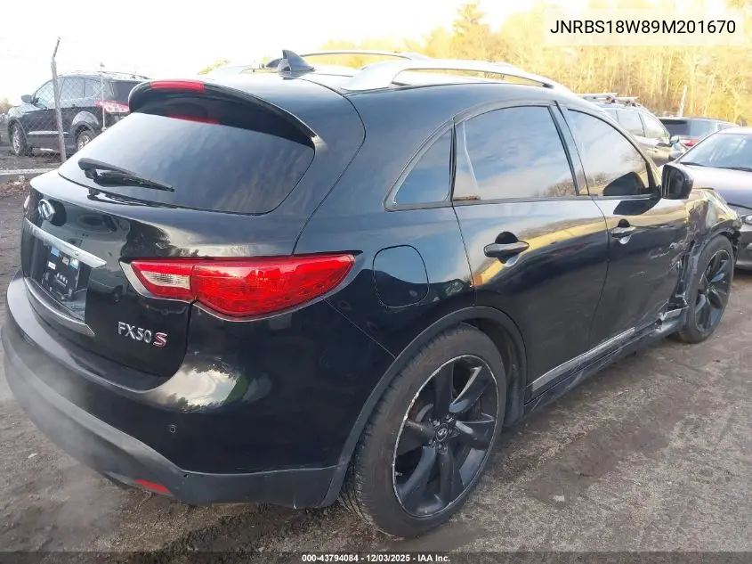 JNRBS18W89M201670 2009 Infiniti Fx50