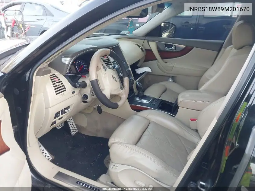JNRBS18W89M201670 2009 Infiniti Fx50
