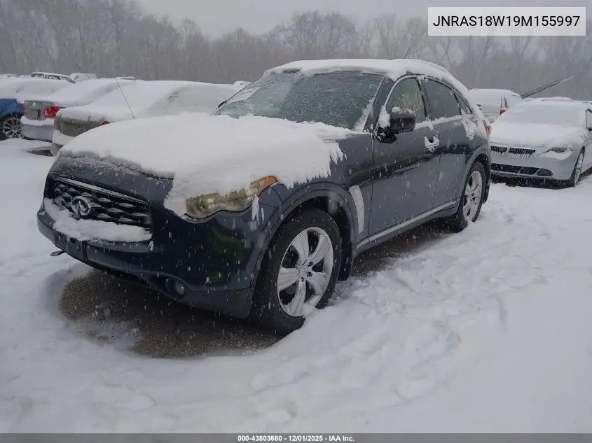 JNRAS18W19M155997 2009 Infiniti Fx35