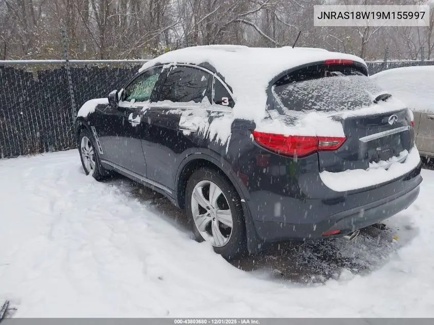 JNRAS18W19M155997 2009 Infiniti Fx35