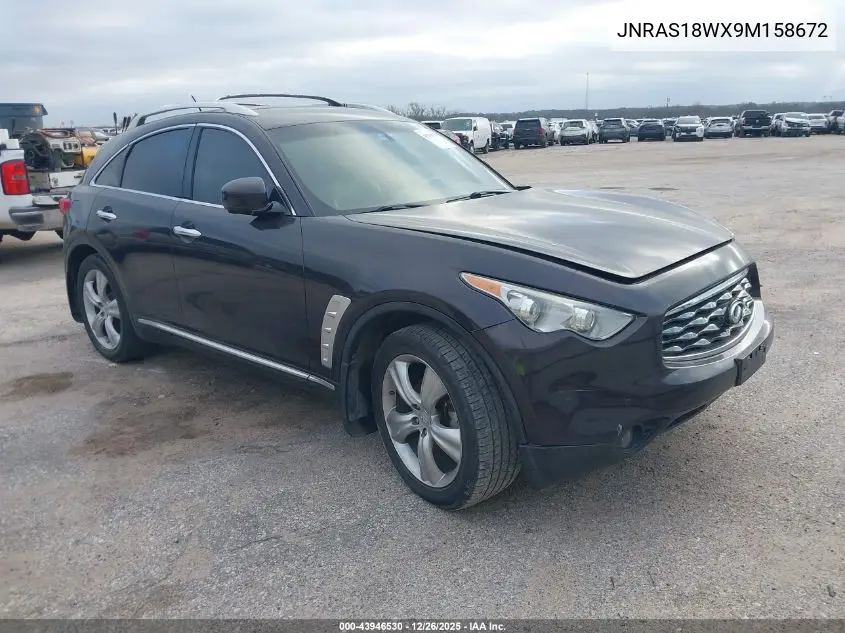 JNRAS18WX9M158672 2009 Infiniti Fx35