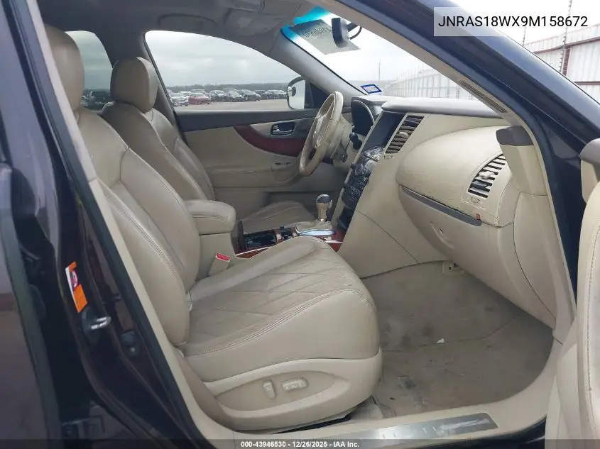 JNRAS18WX9M158672 2009 Infiniti Fx35