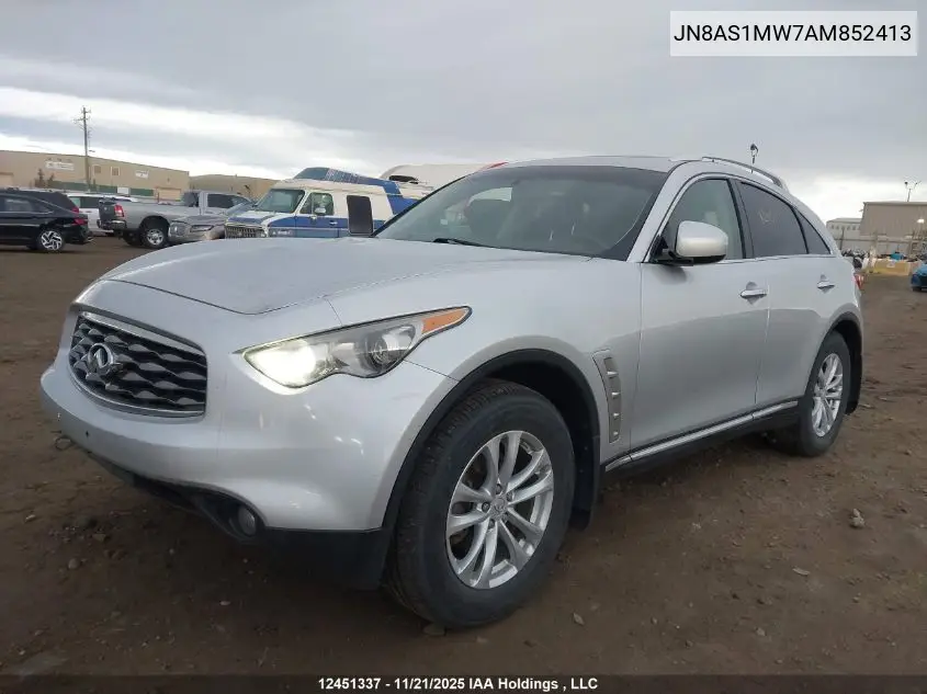 JN8AS1MW7AM852413 2010 Infiniti Fx35