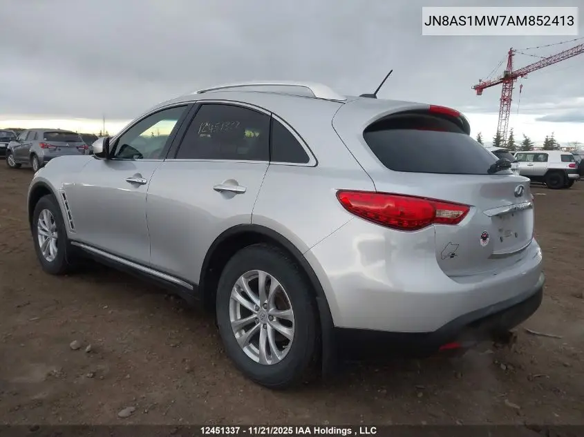 JN8AS1MW7AM852413 2010 Infiniti Fx35