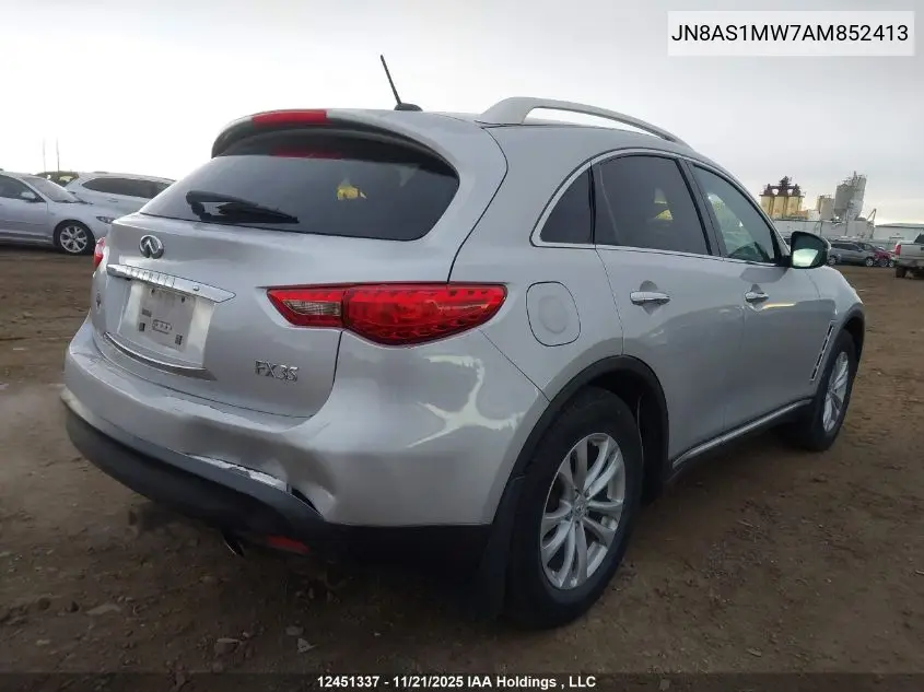 JN8AS1MW7AM852413 2010 Infiniti Fx35
