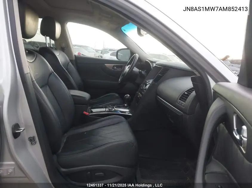 JN8AS1MW7AM852413 2010 Infiniti Fx35