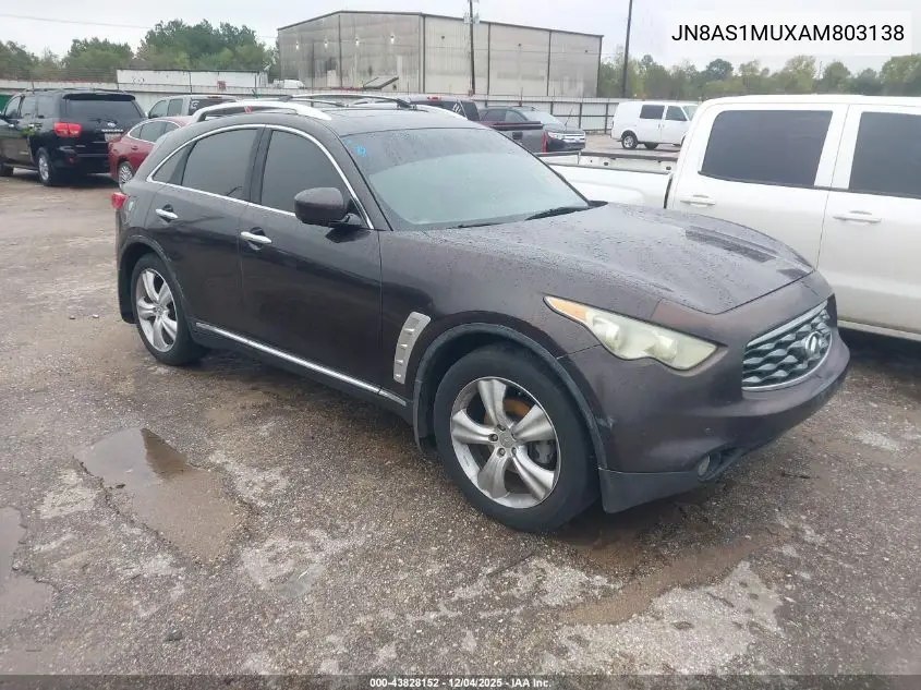 JN8AS1MUXAM803138 2010 Infiniti Fx35