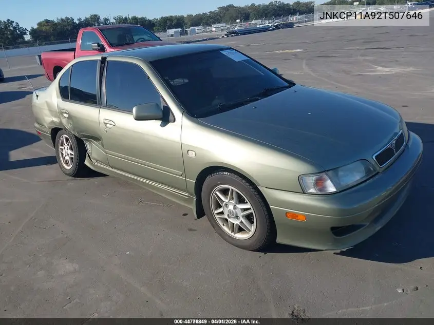 JNKCP11A92T507646 2002 Infiniti G20 Luxury