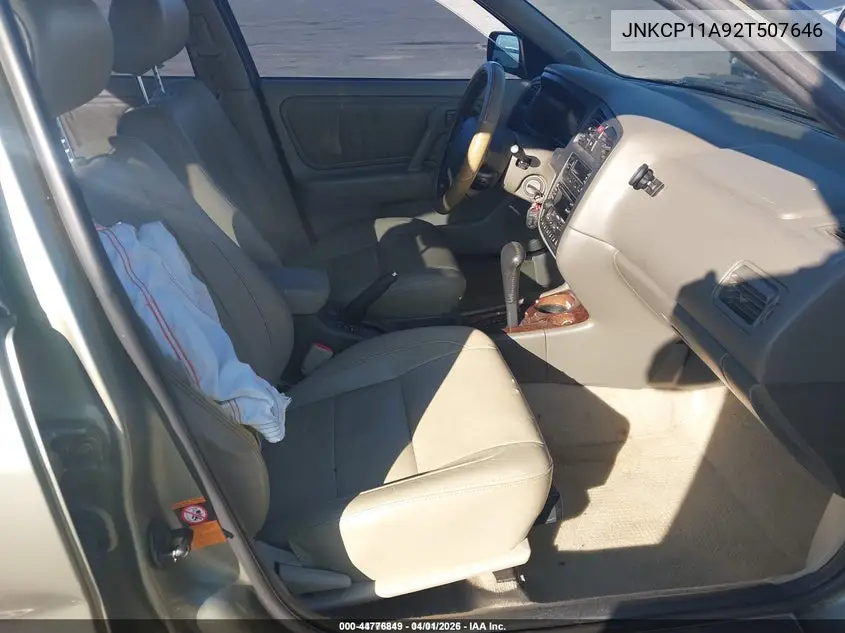 JNKCP11A92T507646 2002 Infiniti G20 Luxury
