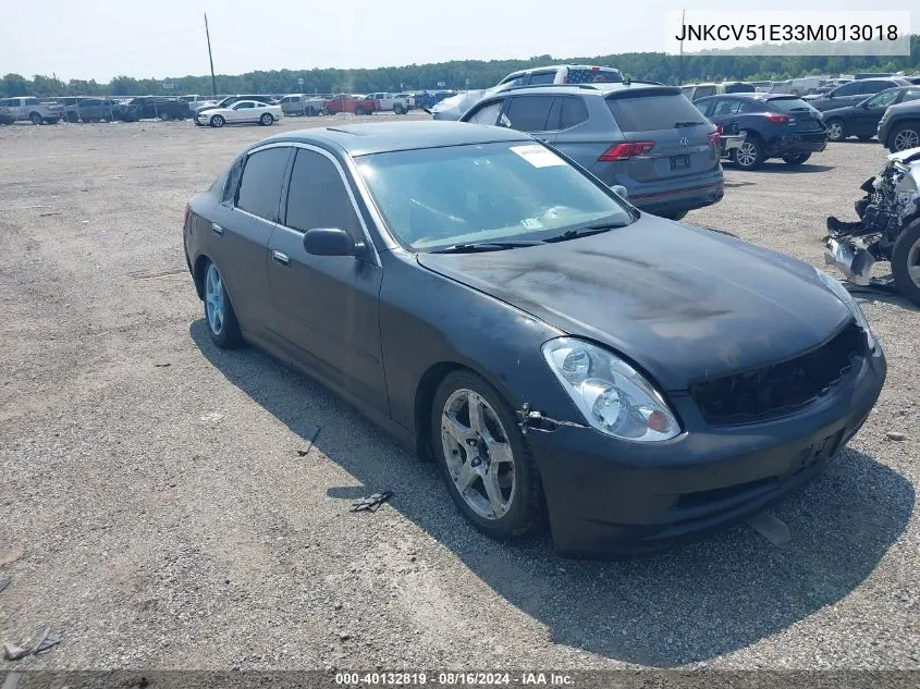 JNKCV51E33M013018 2003 Infiniti G35 Luxury Leather