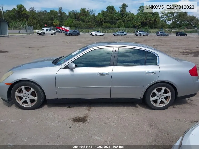 JNKCV51E23M012023 2003 Infiniti G35