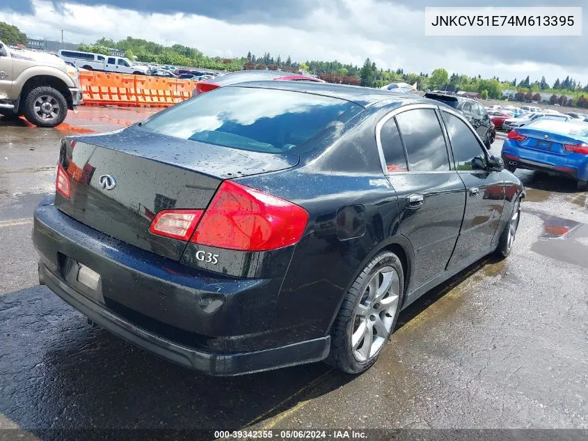 JNKCV51E74M613395 2004 Infiniti G35