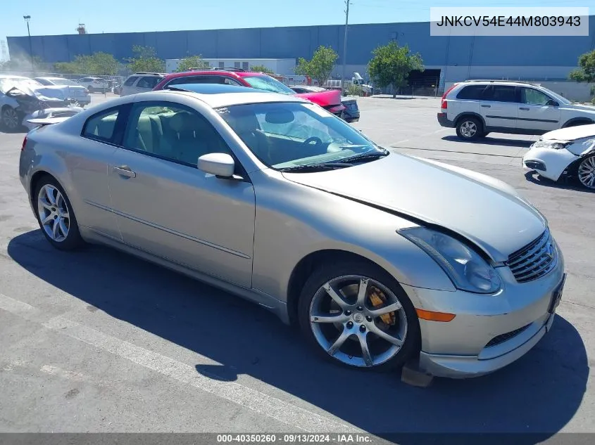 JNKCV54E44M803943 2004 Infiniti G35