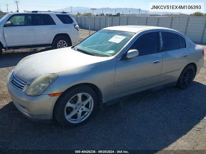 JNKCV51EX4M106393 2004 Infiniti G35