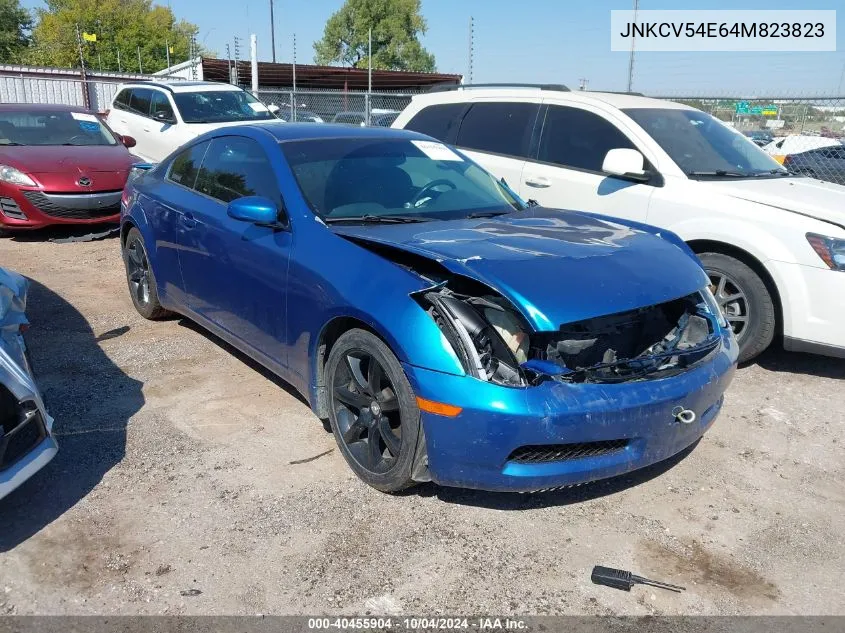 2004 Infiniti G35 VIN: JNKCV54E64M823823 Lot: 40455904