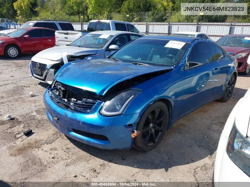 2004 Infiniti G35 VIN: JNKCV54E64M823823 Lot: 40455904