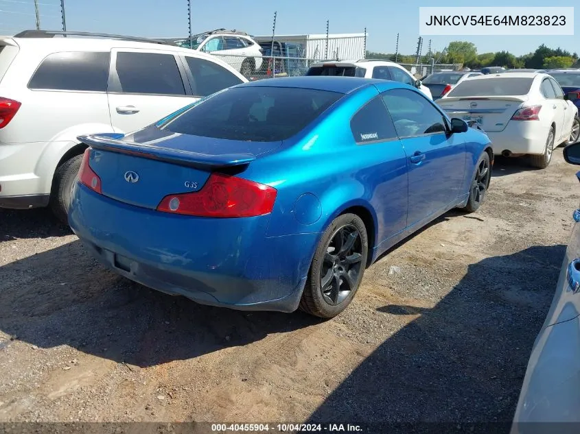 2004 Infiniti G35 VIN: JNKCV54E64M823823 Lot: 40455904