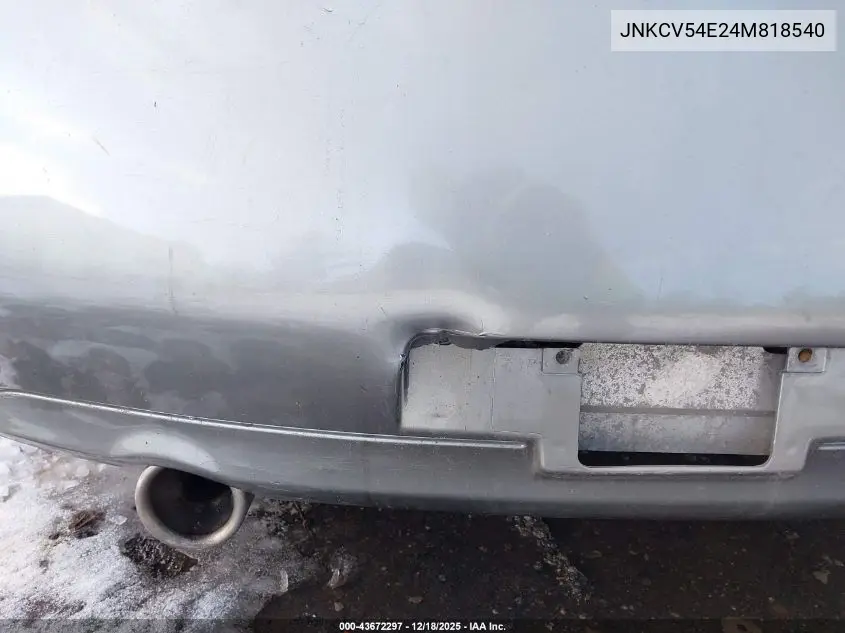 JNKCV54E24M818540 2004 Infiniti G35