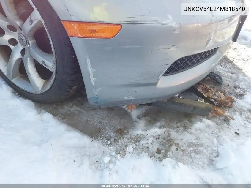 JNKCV54E24M818540 2004 Infiniti G35