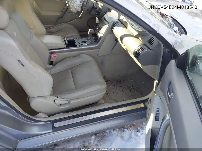 JNKCV54E24M818540 2004 Infiniti G35